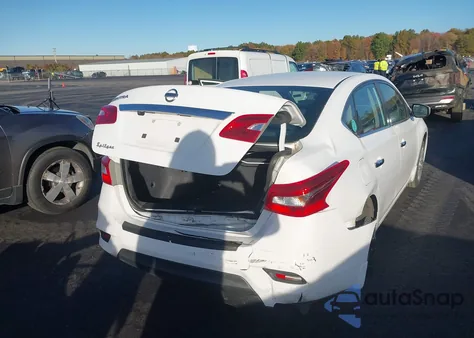 2019 Nissan Sentra S из США, поврежденный, VIN 3N1AB7AP9KY402856